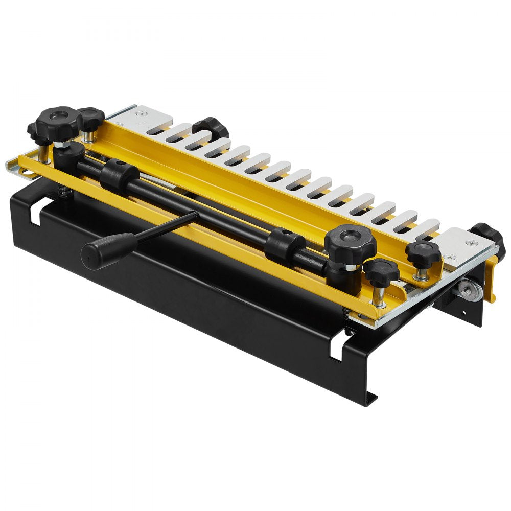 VEVOR Dovetail Jig, 12 in Width, Dove Tailing Router Jigs with Router Bit & 1/2” Template, Precise Alignment Dove Tail Jig, Mortise and Tenon Jig Woodworking Tools for Furniture & Wood Cabinet Making