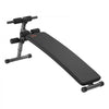 VEVOR Sit Up Bench, Folding Curved Decline Ab Bench, with 5 Adjustable Height Settings, Heavy-Duty Steel, Non-Slip Design, 500 Lbs Capacity for Home Gym Workouts, Strength Training, Full Body Muscles