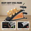 VEVOR Weight Bench, Adjustable Strength Training Bench, Press Bench for Full Body Workout, 600 LBS Multi-Purpose Sit up Bench for Home Gym Exercise, Incline Decline Bench with Reverse Crunch Handle