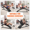 VEVOR Weight Bench, Adjustable Strength Training Bench, Press Bench for Full Body Workout, 600 LBS Multi-Purpose Sit up Bench for Home Gym Exercise, Incline Decline Bench with Reverse Crunch Handle