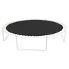 VEVOR Replacement Trampoline Mat, Jumping Mat Fits 13ft Frame, Universal Jumping Mat for 13ft Round Trampoline, Reinforce UV-Resistant Mat with Spring Tool & Durable V-Rings, Fit 7" Spring Length
