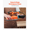 VEVOR Sheet Sander, 1/2 Sheet 2.5A Electric Sander for Woodworking, Max. 12000RPM Variable Speed Sheet Finishing Sander with Sandpaper and Dust Box for Wood Polishing Sanding