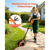 VEVOR Lawn Edger, 8-inch Blade Length, 12 Amp Electric Edger Lawn Tool, 4000 RPM, with 3-Position Blade Depth, 65 Mn, Pivoting Handle, Dual Wheels, for Lawns, Driveways, Yards, and Sidewalk Edges