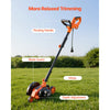 VEVOR Lawn Edger, 8-inch Blade Length, 12 Amp Electric Edger Lawn Tool, 4000 RPM, with 3-Position Blade Depth, 65 Mn, Pivoting Handle, Dual Wheels, for Lawns, Driveways, Yards, and Sidewalk Edges