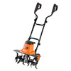 VEVOR Corded Electric Tiller, 18 Inch Tilling Width Garden Rototiller, 13.5-Amp Motor Heavy-Duty Tilling Machine, Cultivator with Steel Tines and Foldable Handle, for Lawn, Yard, and Gardening Care