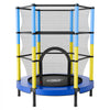 VEVOR 55" Trampoline for Kids, 4.6 FT Toddler Mini Trampoline, 132 lbs Capacity Indoor Outdoor Play Toys with Enclosure Net, Easy to Assemble, Christmas Toys Birthday Gifts for Girls Boys