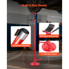 VEVOR Underhoist Support Stand, 3/4 Ton (1653 lbs) Capacity Under Hoist Jack Stand, Lifting from 51.97" to 80", Bearing Mounted Spin Handle, Foot Pedal, 12" Diameter Base, Support Vehicle Components