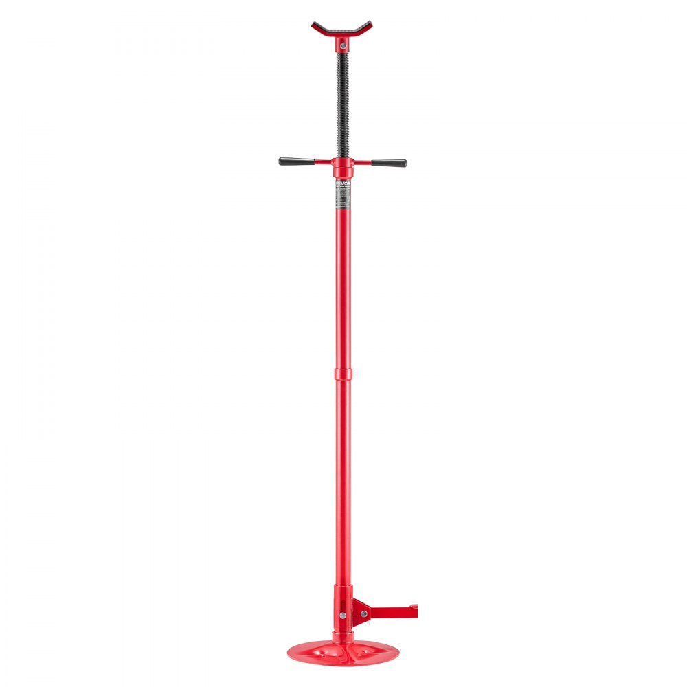 VEVOR Underhoist Support Stand, 3/4 Ton (1653 lbs) Capacity Under Hoist Jack Stand, Lifting from 51.97" to 80", Bearing Mounted Spin Handle, Foot Pedal, 12" Diameter Base, Support Vehicle Components