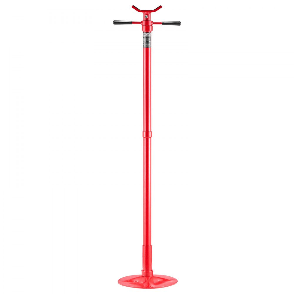 VEVOR Underhoist Support Stand, 3/4 Ton (1653 lbs) Capacity Under Hoist Jack Stand, Lifting from 54.02" to 83.86", Bearing Mounted Spin Handle, Self-Locking Threaded Screw, Support Vehicle Components