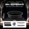 VEVOR Fire Pit Ring, 40-Inch Outer/36-Inch Inner Diameter, 10inch Height 2.5mm Thick Fire Pit Insert, Heavy Duty Carbon Steel Liner DIY Campfire Ring above or In-Ground, for Outdoor Camping, Bonfires