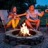 VEVOR Fire Pit Ring, 44-Inch Outer/39-Inch Inner Diameter, 10inch Height 2.5mm Thick Fire Pit Insert, Heavy Duty Carbon Steel Liner DIY Campfire Ring above or In-Ground, for Outdoor Camping, Bonfires