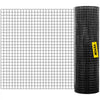 VEVOR Hardware Cloth, 24\" x 100\' & 1\"x1\" Mesh Size, Galvanized Steel Vinyl Coated 16 Gauge Chicken Wire Fencing with A Cutting Plier & A Pair of Fabric Gloves, for Garden Fencing & Pet Enclosures,