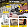 VEVOR Hardware Cloth, 36" x 50' & 1"x1" Mesh Size, Galvanized Steel Vinyl Coated 16 Gauge Chicken Wire Fencing with A Cutting Plier & A Pair of Fabric Gloves, for Garden Fencing & Pet Enclosures,