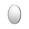 VEVOR Wall Mounted Makeup Mirror, 0.15" Thick, 30 in Mirror with Aluminium Alloy Frame & Explosion-Proof Film, Scratch-Resistant Mirror with Z-Shaped Bracket, Fit for Bathroom/Bedroom/Living Room