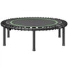 VEVOR Foldable Mini Trampoline, 40 Inch Fitness Rebounder, Max Load 330 lbs Exercise Trampoline, Stable & Quiet Indoor Small Workout Trampoline, Mini Trampoline for Adults Indoor/Garden Workout