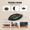 VEVOR Foldable Mini Trampoline, 40 Inch Fitness Rebounder, Max Load 330lbs Exercise Trampoline, Stable & Quiet Trampoline with 4 Level Height Adjustable Foam Handle, for Adults Indoor/Garden Workout