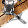 VEVOR Wood Router, 1 HP 710W, Variable Speed Palm Router Tool with 1/4 in Collet, Compact Edge Wood Trimmer with Fixed, Plunge & Tilt Base, Soft Start, for Woodworking, Trimming, DIY Projects, Corded