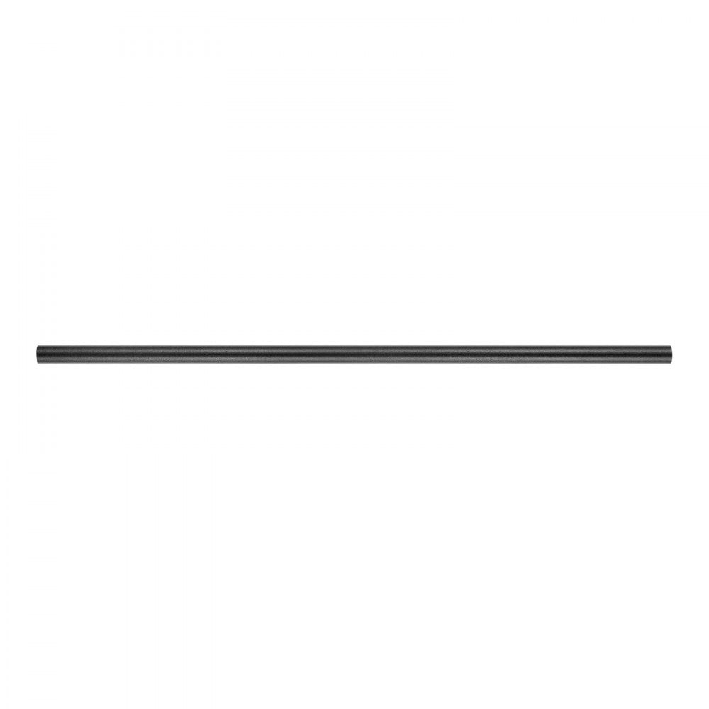 VEVOR 125 Pack Deck Balusters, 32 in Aluminum Railing Spindles, 3/4 in Diameter Hollow Round Metal Decking Stair Balusters with Connectors, Screws, for Deck, Porch & Staircase Railing Fence, Black