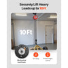 VEVOR Hand Chain Hoist, 2 Ton 4400 lbs Capacity, Manual Chain Block with Upgrade G70 Galvanized Chain, 10 ft Lifting Height, Heavy Duty Pulley Hoist for Garage Warehouse Automotive Machinery, Red