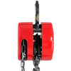 VEVOR Hand Chain Hoist, 2 Ton 4400 lbs Capacity, Manual Chain Block with Upgrade G70 Galvanized Chain, 10 ft Lifting Height, Heavy Duty Pulley Hoist for Garage Warehouse Automotive Machinery, Red