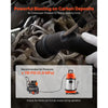 VEVOR Walnut Blaster Kit for Carbon Cleaning, 1200W Sand Blaster with Built-in Vacuum, Extension Nozzle Sandblaster Gun, and 5.5lbs Walnut Shell for Engine Intake Valve Cleaning - 30L
