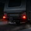 VEVOR Trailer Lights, 2PCS 12V Square Magnetic LED Trailer Tail Lights Kit with Stop Brake Turn Tail License Lamp, Waterproof Tow Lighting Kit with Wiring Harness for Boat Truck Camper RV Snowmobile