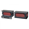 VEVOR Trailer Lights, 10-30V LED Trailer Tail Lights Kit with Stop Brake Turn Tail Clearance (Side) Lamp, Left and Right Waterproof Tow Lighting Kit for Boat Truck Camper RV Snowmobile Bus Caravan