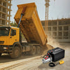 VEVOR 10 Quart Hydraulic Pump, Double Acting Hydraulic Trailer Pump, 3200PSI Max Relief Pressure, 0.91GPM Flow Rate, DC12V 1.6KW Power Unit for Dump Trailer Car Lifting (Horizontal Installation)