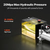 VEVOR 8 Quart Hydraulic Pump, Single Acting Hydraulic Power Unit, 3200 PSI Max Relief Pressure, 0.91 GPM Flow Rate, DC12V 1.6KW Power Unit for Dump Trailer Car Lifting (Horizontal Installation)
