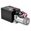 VEVOR 8 Quart Hydraulic Pump, Single Acting Hydraulic Power Unit, 3200 PSI Max Relief Pressure, 0.91 GPM Flow Rate, DC12V 1.6KW Power Unit for Dump Trailer Car Lifting (Horizontal Installation)