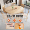 VEVOR Clear Table Cover Protector, 48 inch/1230 mm Round Table Cover, 1.5 mm Thick PVC Plastic Tablecloth, Waterproof Desktop Protector for Writing Desk, Coffee Table, Dining Room Table