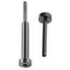 VEVOR 30 Pack Invisible Cable Railing kit, T316 Stainless Steel 1/8" Invisible Receiver and Swage Stud End for Cable Railing, Swage Tensioner 1/8" for Wood/Metal Post, Cable Railing Hardware, Black