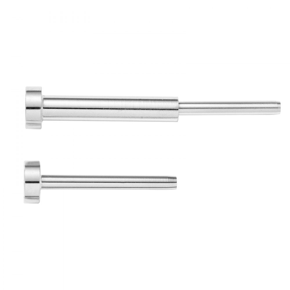 VEVOR 20 Pack Invisible Cable Railing kit, T316 Stainless Steel 1/8" Invisible Receiver and Swage Stud End for Cable Railing, Swage Tensioner 1/8" for Wood/Metal Post, Cable Railing Hardware, Silver