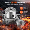 VEVOR Milling Machine Rotary Table, 4''/100 mm, Versatile Horizontal & Vertical Design, Precision Crafted, Includes 3.1''/80 mm 3-Jaw Chuck, M10 T-Bolts & Nuts, Ideal for Engineering & Indexing