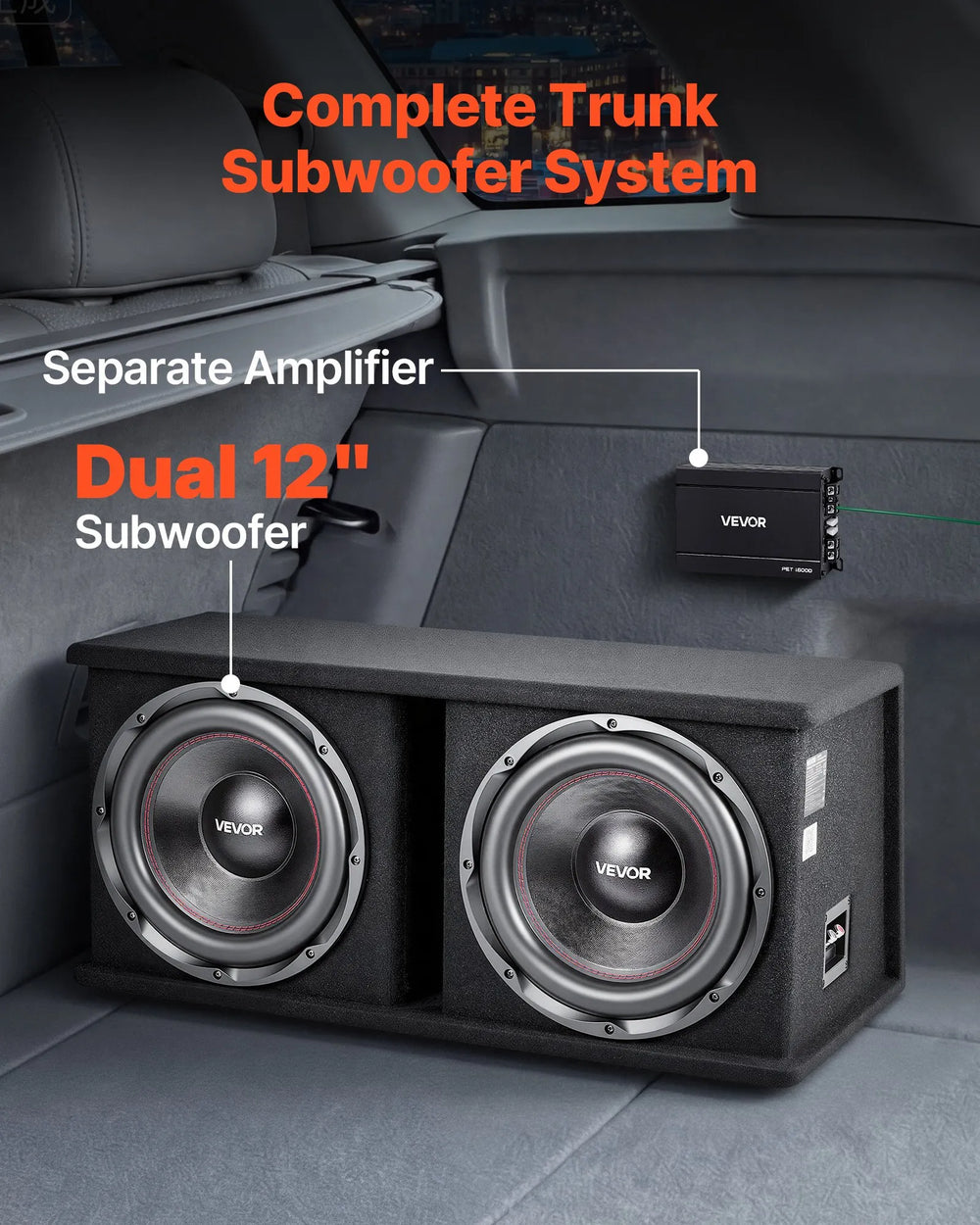 VEVOR Subwoofer Bass Package (Image 2)