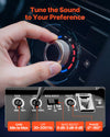 Adjustable amplifier controls (Gain, LPF 30–200 Hz, Bass Boost, Phase)