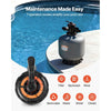 VEVOR Sand Filter, 20-Inch, 50 GPM Above Inground Swimming Pool Sand Filter System, with 7-Way Multi-Port Valve, Backwash, Rinse, Recirculate, Waste, Winter, Closed Modes, for Above In Ground Pools