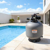 VEVOR Sand Filter, 20-Inch, 50 GPM Above Inground Swimming Pool Sand Filter System, with 7-Way Multi-Port Valve, Backwash, Rinse, Recirculate, Waste, Winter, Closed Modes, for Above In Ground Pools