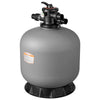 VEVOR Sand Filter, 24-Inch, 65 GPM Above Inground Swimming Pool Sand Filter System, with 7-Way Multi-Port Valve, Backwash, Rinse, Recirculate, Waste, Winter, Closed Modes, for Above In Ground Pools