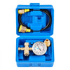 VEVOR Hydraulic Nitrogen Accumulator Charging Kit, 0-1420 PSI Nitrogen Fill Kit, Pressure Test System with 1 Pressure Gauge, 1 Gas Hose, 1 Valve Body and 1 CGA580 Adapter for Construction Machinery