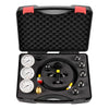 VEVOR Hydraulic Nitrogen Accumulator Charging Kit, All-in-One Nitrogen Fill Kit, Pressure Test System with 3 Gauges (1500, 4000, 6000 PSI), 6 Adapters Couplings, 1 Gas Hose, 1 Valve, 1 CGA580 Adapter