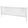 VEVOR 3 Piece Toddler Bed Rail, Kids Beds Guard Rail with Reinforced Iron Pipe and Oxford Cloth, Adjustable Height Bed Side Railing, Portable Guard Bumper Barrier for Queen Size, 3 Sides, Grey