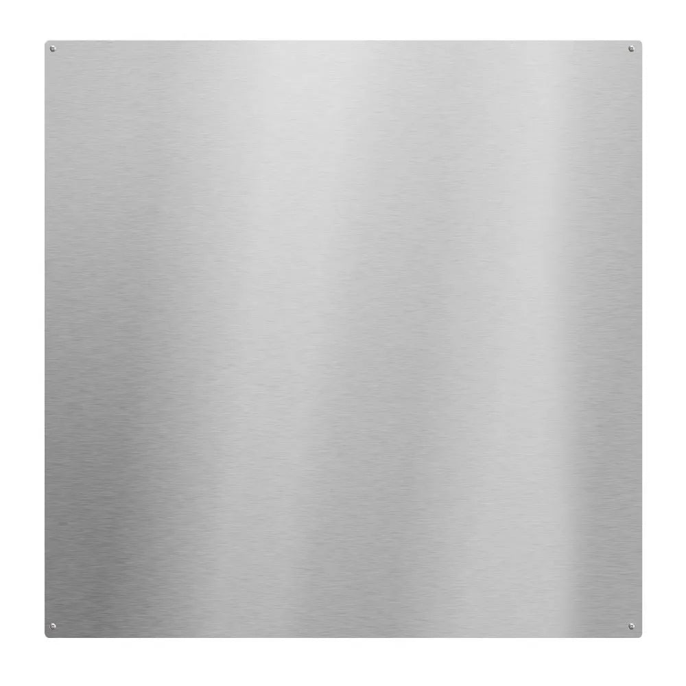 VEVOR 30" x 30" Stainless Steel Backsplash for Stove, Ultra Flat Splatter Guard, Wall Shield Range Hood Backsplash, Easy Clean Kitchen Wall Metal Panel, Pre-Drilled Holes for Easy Installation, Silver