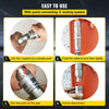 VEVOR Hydraulic Coupler 1/2 Body with 1/2" NPT Thread 27.6 MPa Hydraulic Quick Connect 4 Pairs Hydraulic Coupling Quick Connect 45.5 L/min Hydraulic Quick Coupler