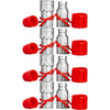 VEVOR Hydraulic Coupler 1/2 Body with 1/2" NPT Thread 27.6 MPa Hydraulic Quick Connect 4 Pairs Hydraulic Coupling Quick Connect 45.5 L/min Hydraulic Quick Coupler