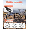 VEVOR Bike Camper Trailer Tent 300 lbs Static Load Folding Bicycle Wagon, with 16-Inch Wheels, PU2000 Coating, Carbon Steel Frame, Quick Setup, Fits 22-28 in Wheels, for Off-Road Bike Camping & Cargo