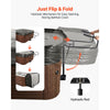 VEVOR Hydraulic Spa Cover Lift, Hot Tub Cover Lift, Adjustable Height 33.1 to 41.3 in and Width from 53.1 to 92.5 in, Mounted Underneath on One Side, Compatible with Various Sizes of Hot Tubs & Spas