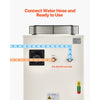 VEVOR Industrial Water Chiller, 27,300 BTU/h, Industrial Water Cooler Cooling System with Compressor, 10.6  Gal Tank Capacity, 18.5 GPM Max Flow Rate, for CO2 Laser Tube Engraving & Cutting Machine