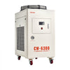 VEVOR Industrial Water Chiller, 27,300 BTU/h, Industrial Water Cooler Cooling System with Compressor, 10.6  Gal Tank Capacity, 18.5 GPM Max Flow Rate, for CO2 Laser Tube Engraving & Cutting Machine