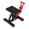 VEVOR Dirt Bike Lift Stand, Motorcycle Jack Lift Stand 1200lbs Capacity and Hydraulic Lift Operation, Hoist Table Adjustable Height 9.8"-18.3" for Dirtbike Repair, Maintenance, Dirt Bike Accessories